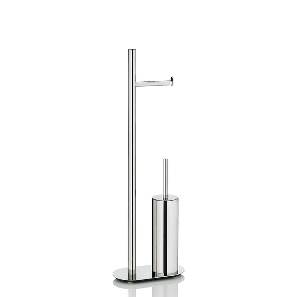 Brosse de toilette et porte-rouleau de papier toilette Lucido