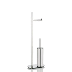 Brosse de toilette et porte-rouleau de papier toilette Lucido
