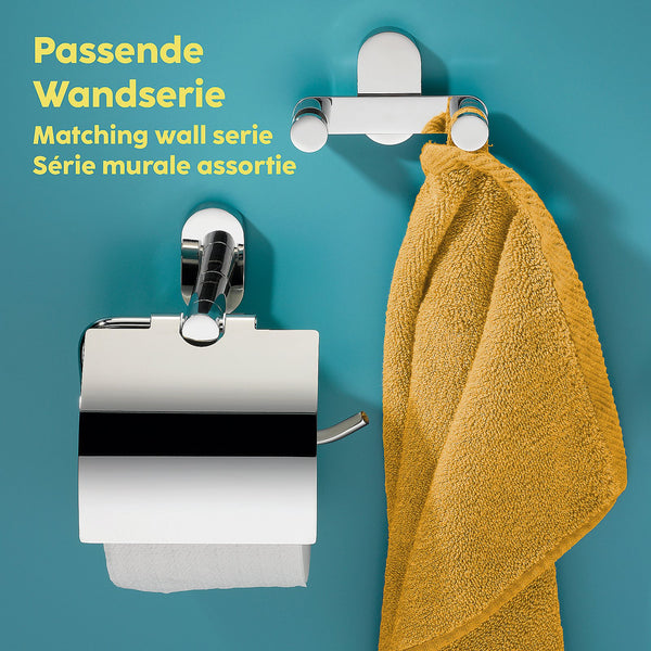 Brosse de toilette et porte-rouleau de papier toilette Lucido