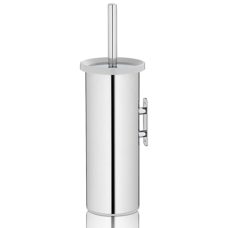 Alor Tall Toilet Brush with Holder and Wall Mount