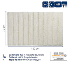 Megan Bath Mat 120x70 cm