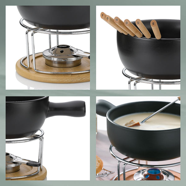 Natural Cheese Fondue Set of 10 Pieces