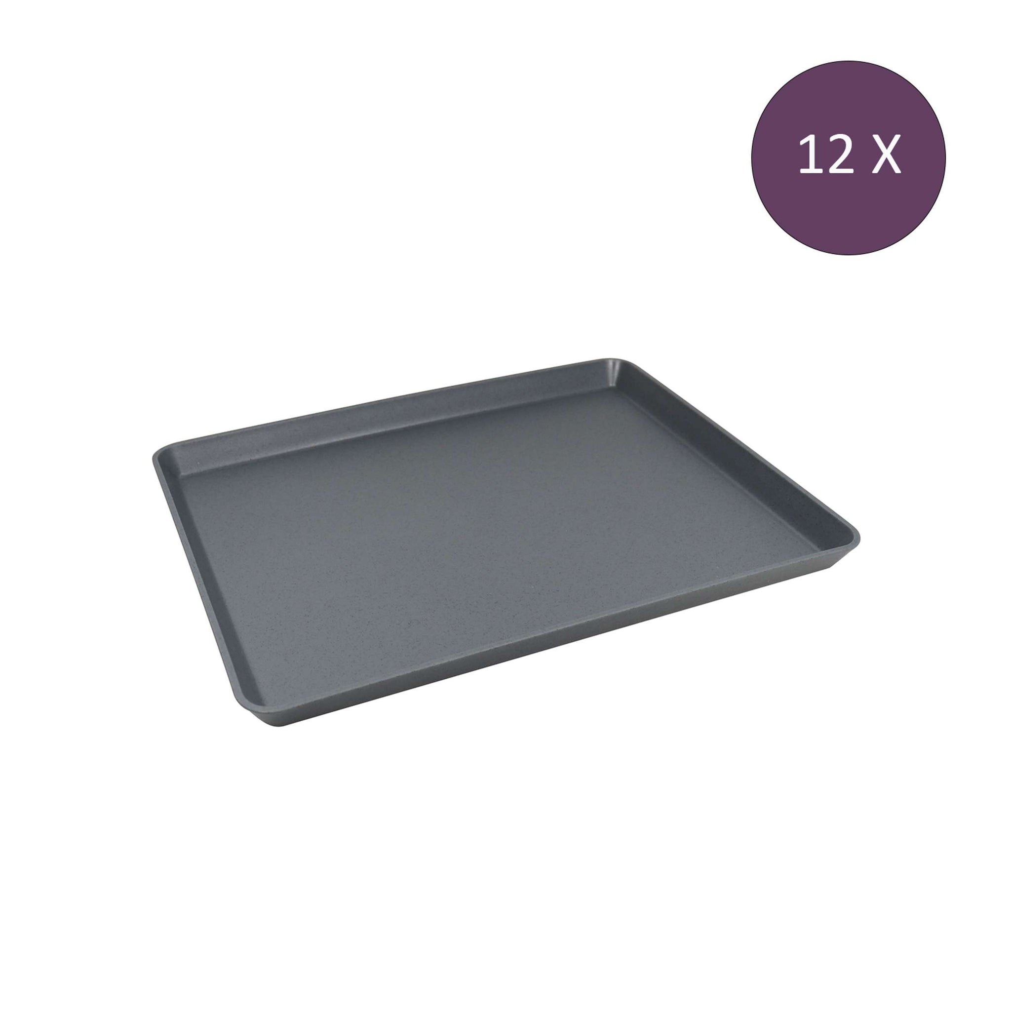 Plat de service 23 x 19 cm Lot de 12
