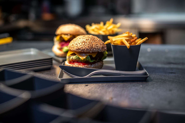 Plat de service 23 x 19 cm Lot de 12