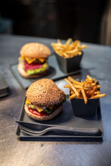 Plat de service 23 x 19 cm Lot de 12