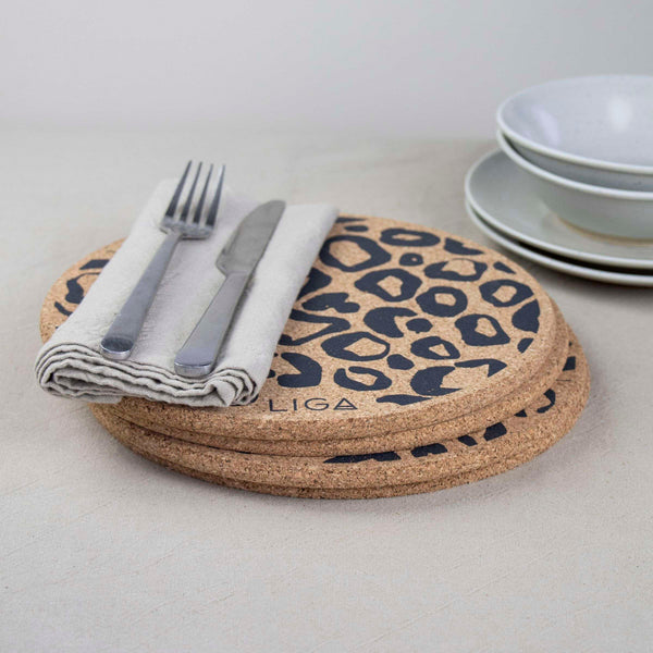 Set de table Léopard lot de 4