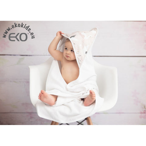 Serviettes de bain à capuche Chiens/Menthe