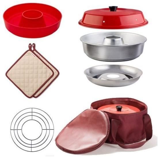 Omnia Pack 1 : Four + Sac de transport + 2 maniques + Grille + Moule en silicone