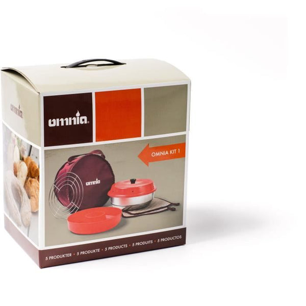 Omnia Pack 1 : Four + Sac de transport + 2 maniques + Grille + Moule en silicone