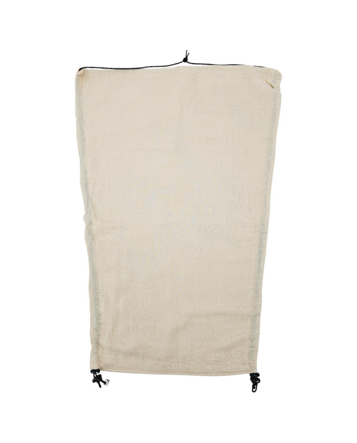 Muslin sun visor, latte