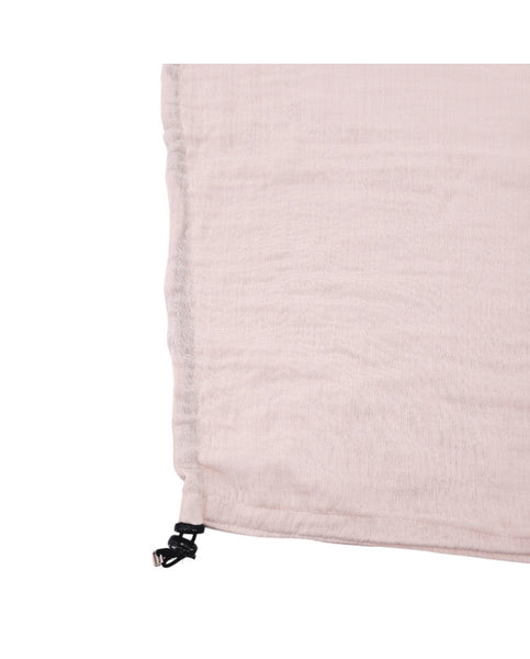 Mousseline Zonnebrilvizier - Roze
