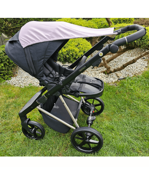 Mousseline Zonnebrilvizier - Roze