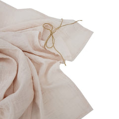 Muslin swaddle & nappy 80 x 80 cm, 1 pc, beige