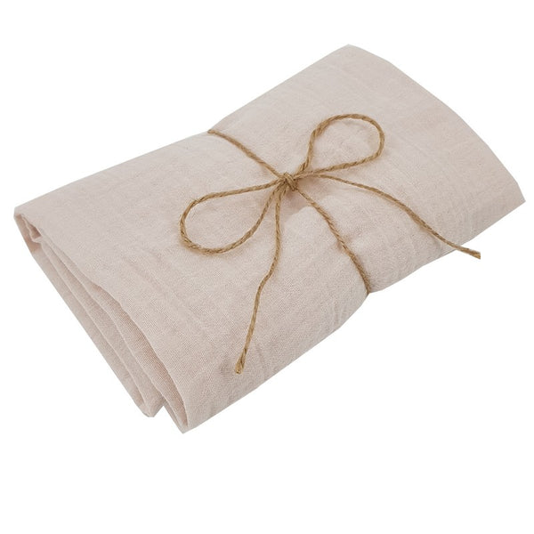 Muslin swaddle & nappy 80 x 80 cm, 1 pc, beige