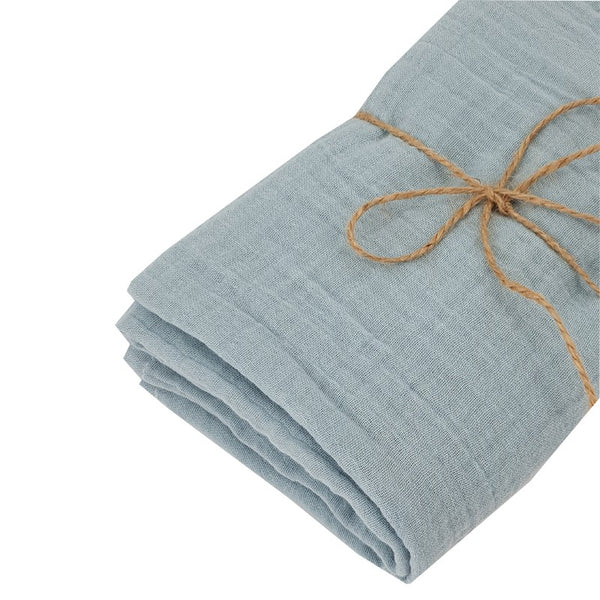 Hydrofiele doek & luier 80 x 80 cm, 1 stuk, blauw