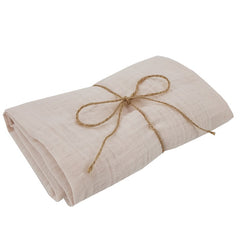 Lange et couche en mousseline 80 x 80 cm, 2 pièces, beige