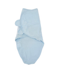 Lange en mousseline pour bébé 3-6 kg BLEU