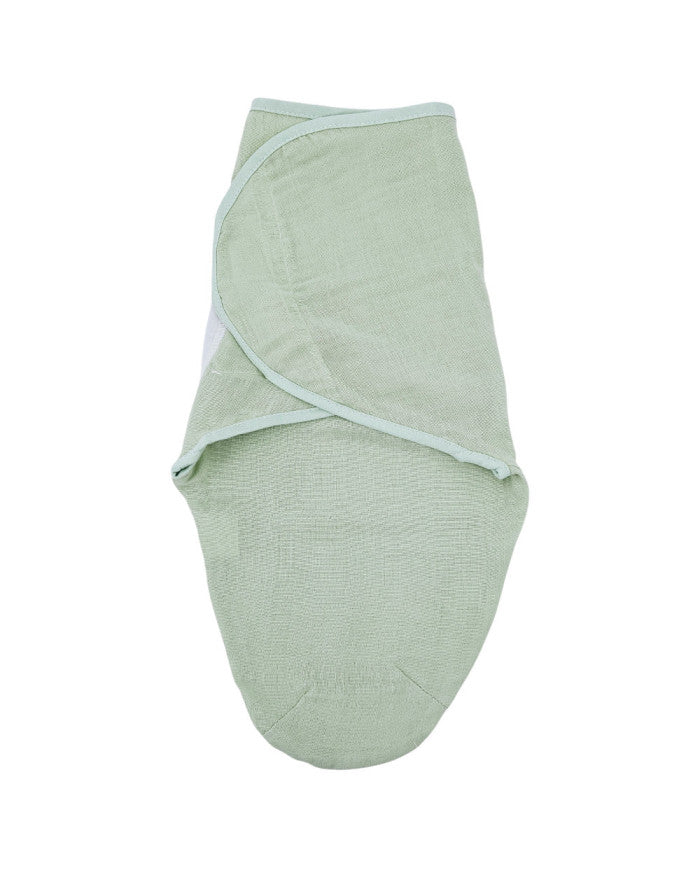 Lange bébé mousseline 3-6 kg MENTHE