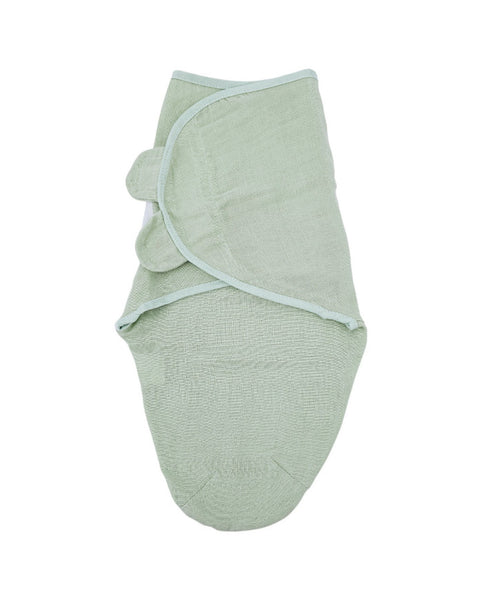 Lange bébé mousseline 3-6 kg MENTHE
