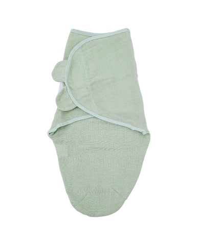 Lange bébé mousseline 3-6 kg MENTHE