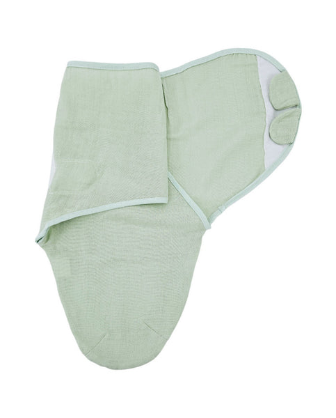 Lange bébé mousseline 3-6 kg MENTHE