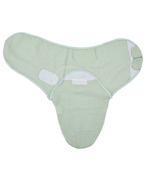 Lange bébé mousseline 3-6 kg MENTHE
