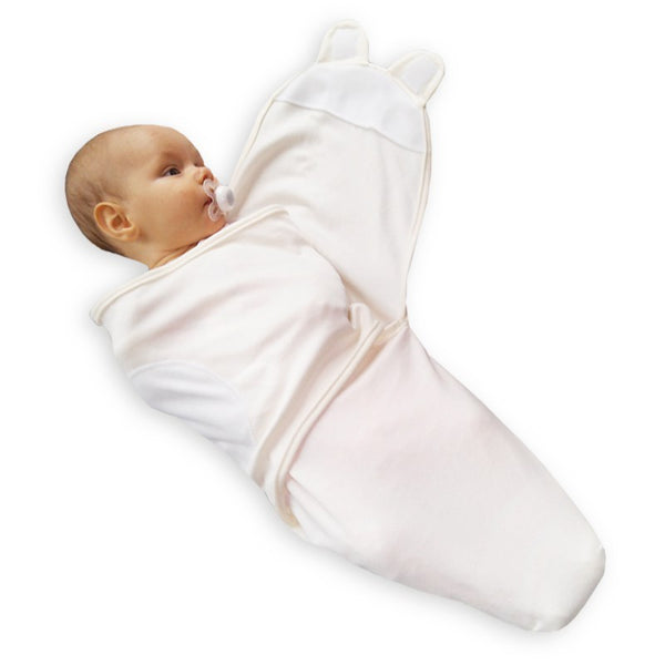 Lange en mousseline bébé 3-6 kg rose