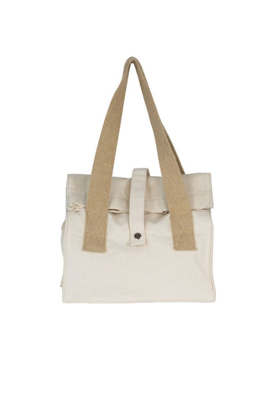 Organic lunch bag 32x25x17 cm Natural