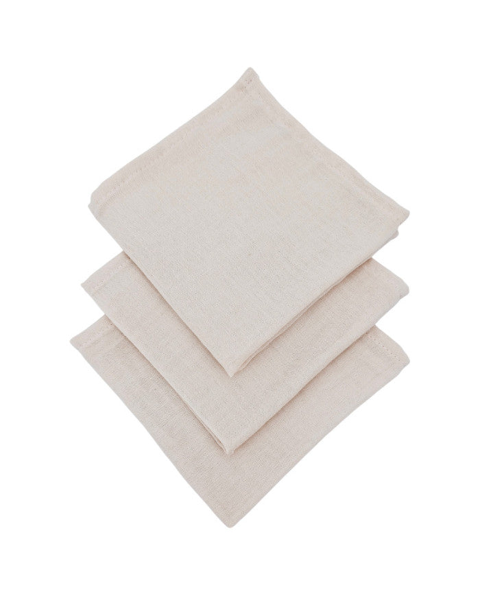 Hydrofiele Luiers 30x30cm 3 st. ROZE