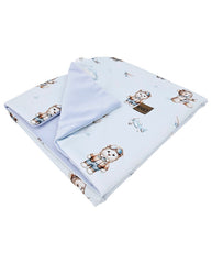 Educational play mat with velvet lining — Pilot Bear