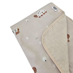 Couverture en mousseline ABEILLES