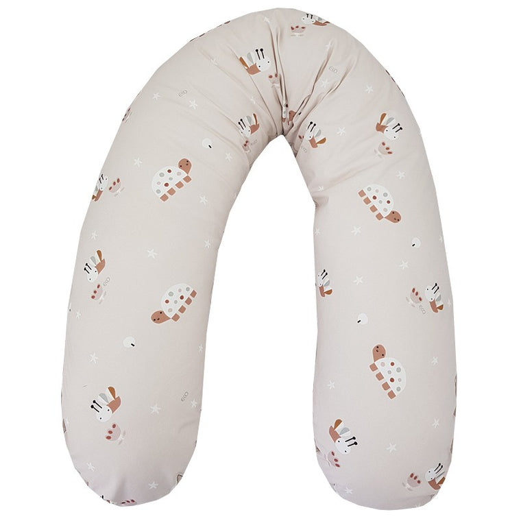 Coussin en velours pour maman et bébé — Abeilles