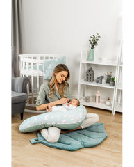 Velvet pillow for mother and puppies