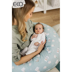 Velvet pillow for mother and puppies