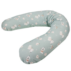Velvet pillow for mother and puppies