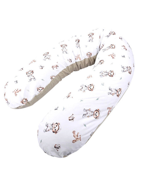 Velvet nursing pillow Gardener Bear
