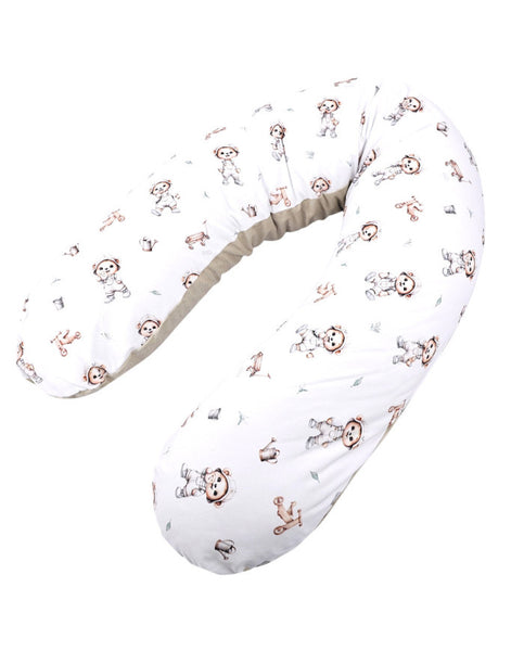 Velvet nursing pillow Gardener Bear