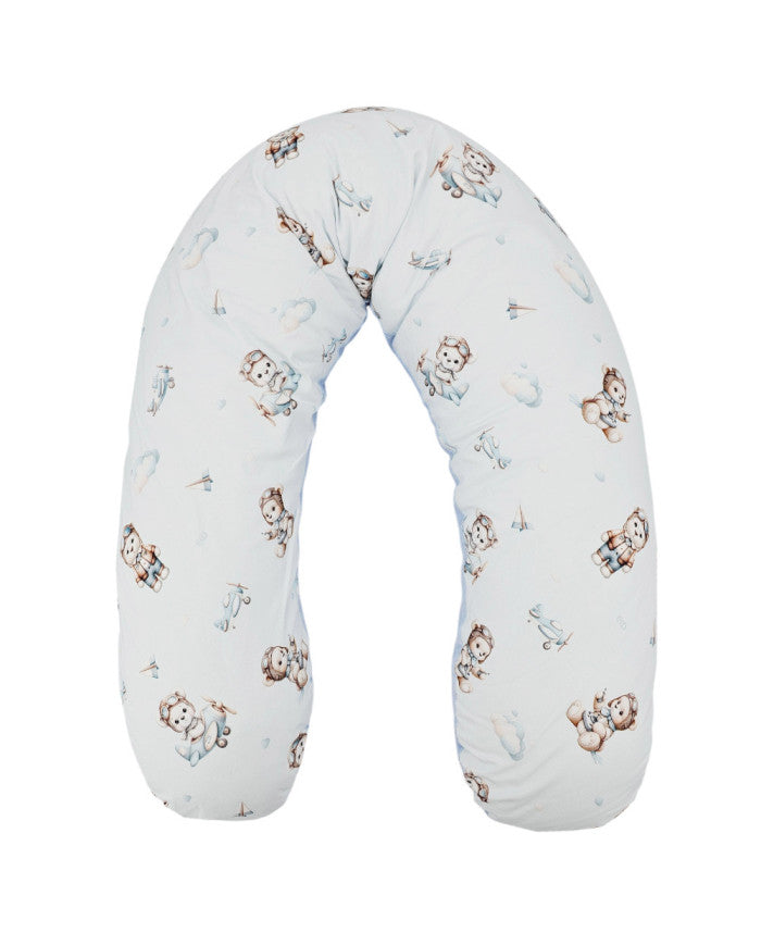 Velvet nursing pillow Pilot Bear