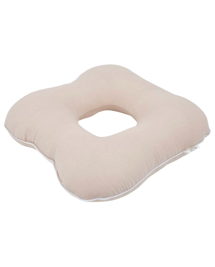 Oreiller postnatal en mousseline Rose Poudré