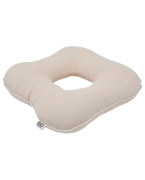 Oreiller postnatal en mousseline Rose Poudré