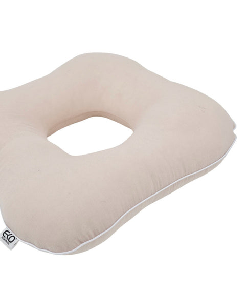 Oreiller postnatal en mousseline Rose Poudré