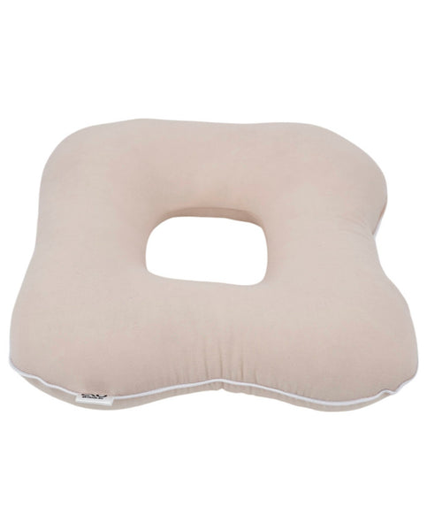 Oreiller postnatal en mousseline Rose Poudré