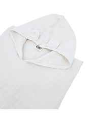 Beige Muslin Poncho