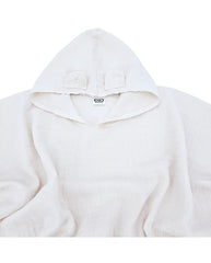 Beige Muslin Poncho