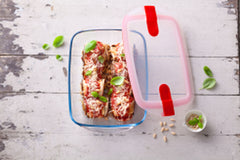 Ensemble de 3 plats rectangulaires Cook & Heat de 1,1 litre