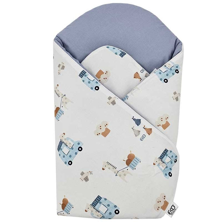 Cône en coton imprimé girafe