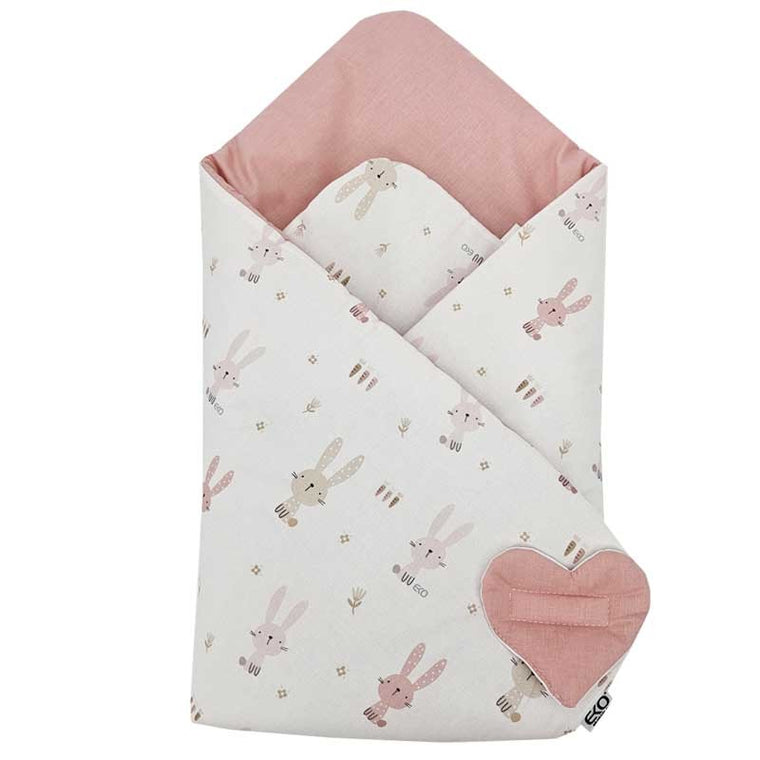 LAPIN en coton imprimé double face