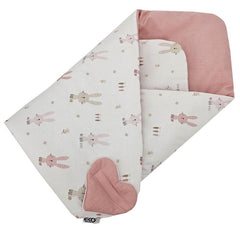 LAPIN en coton imprimé double face