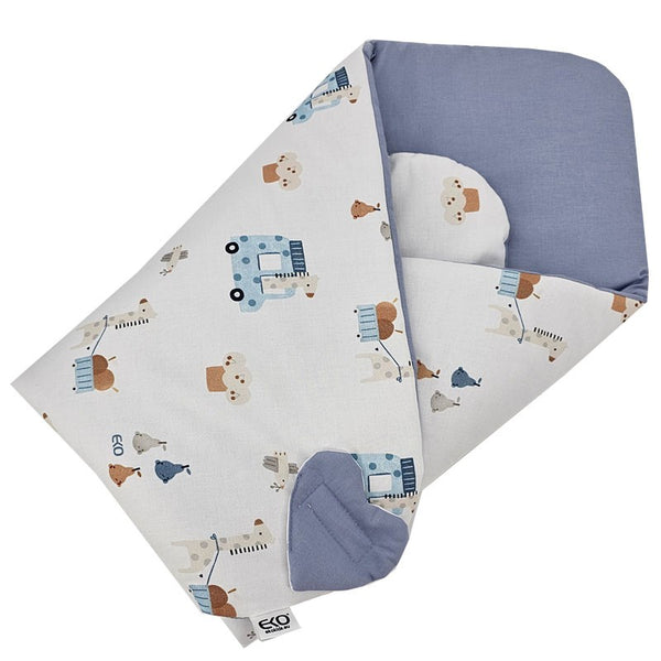 Double-sided printed cotton horn GIRAFFE
