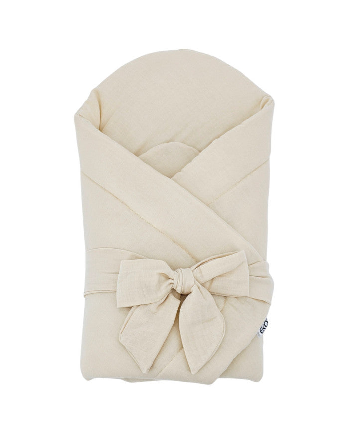 Mousseline Hydrofiele Doek met Kokos Latte